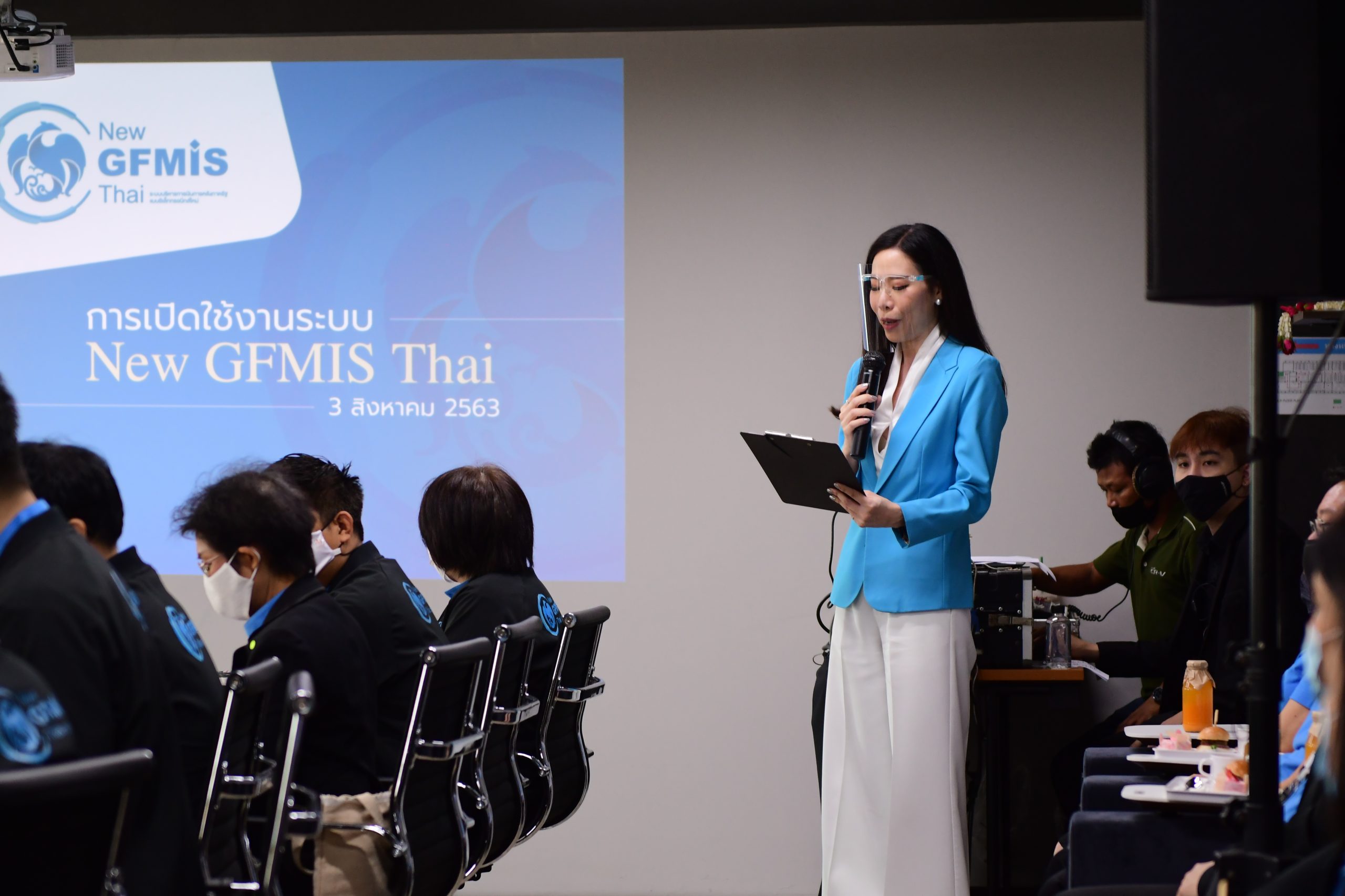 โครงการจัดทำระบบบริหารการเงินการคลังภาครัฐแบบอิเล็กทรอนิกส์ใหม่ (New GFMIS Thai) มีการฝึกอบรมหลักสูตรการใช้งานระบบ New GFMIS Thai สำหรับหน่วยเบิกจ่ายของส่วนราชการ รุ่นที่ 15